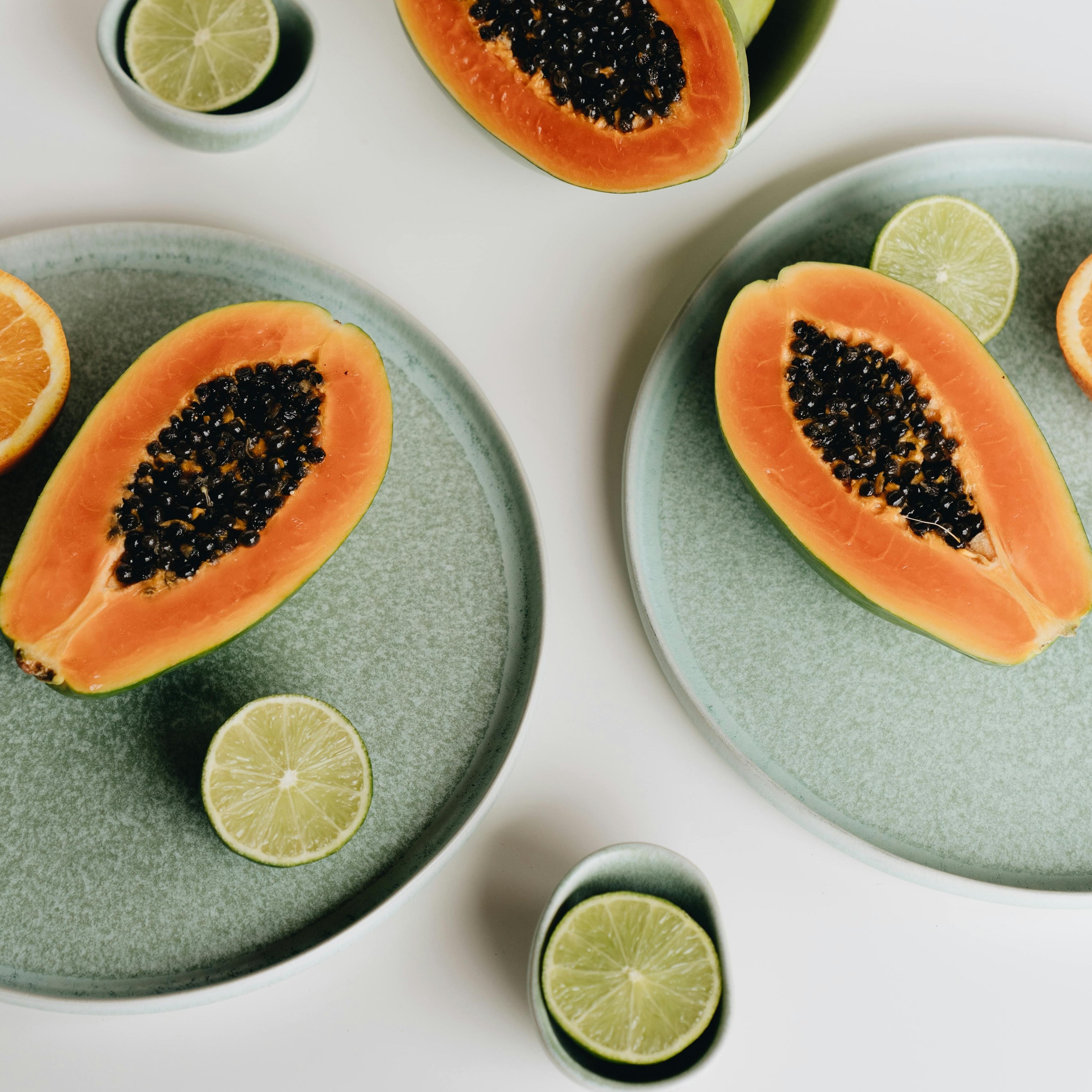 Fresh nutrient dense fruit, illustrating benefits internal health and nutrition support can have on hormonal acne. 
