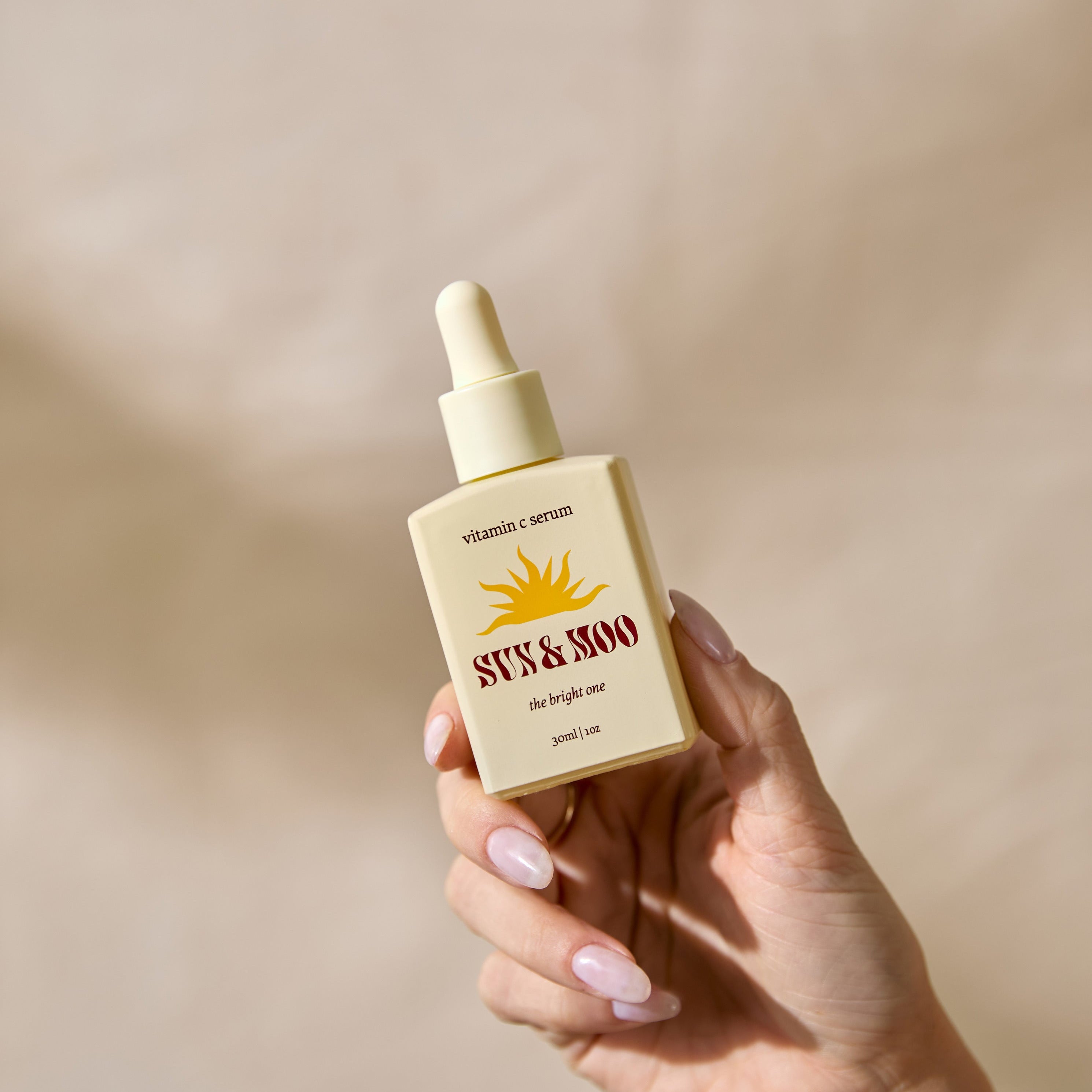 Sun and Moo The Bright One Our Vitamin C Serum All Natural THD