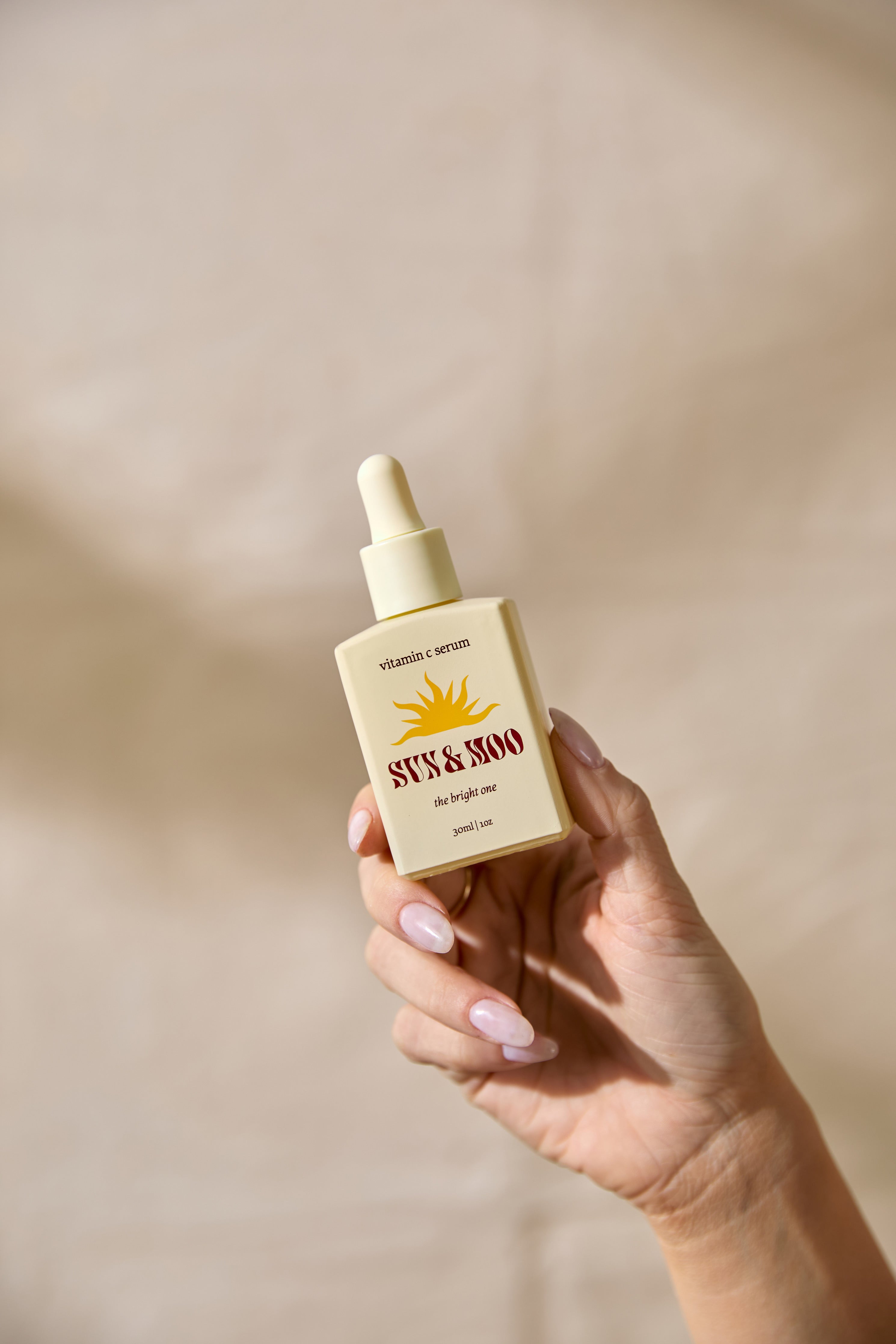 Sun and Moo The Bright One Our Vitamin C Serum All Natural THD